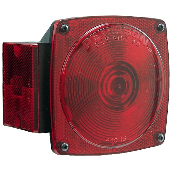 Peterson UNDER 80IN COMBINATION REAR LIGHT, W/ LICENSE LIGHT M440L - main